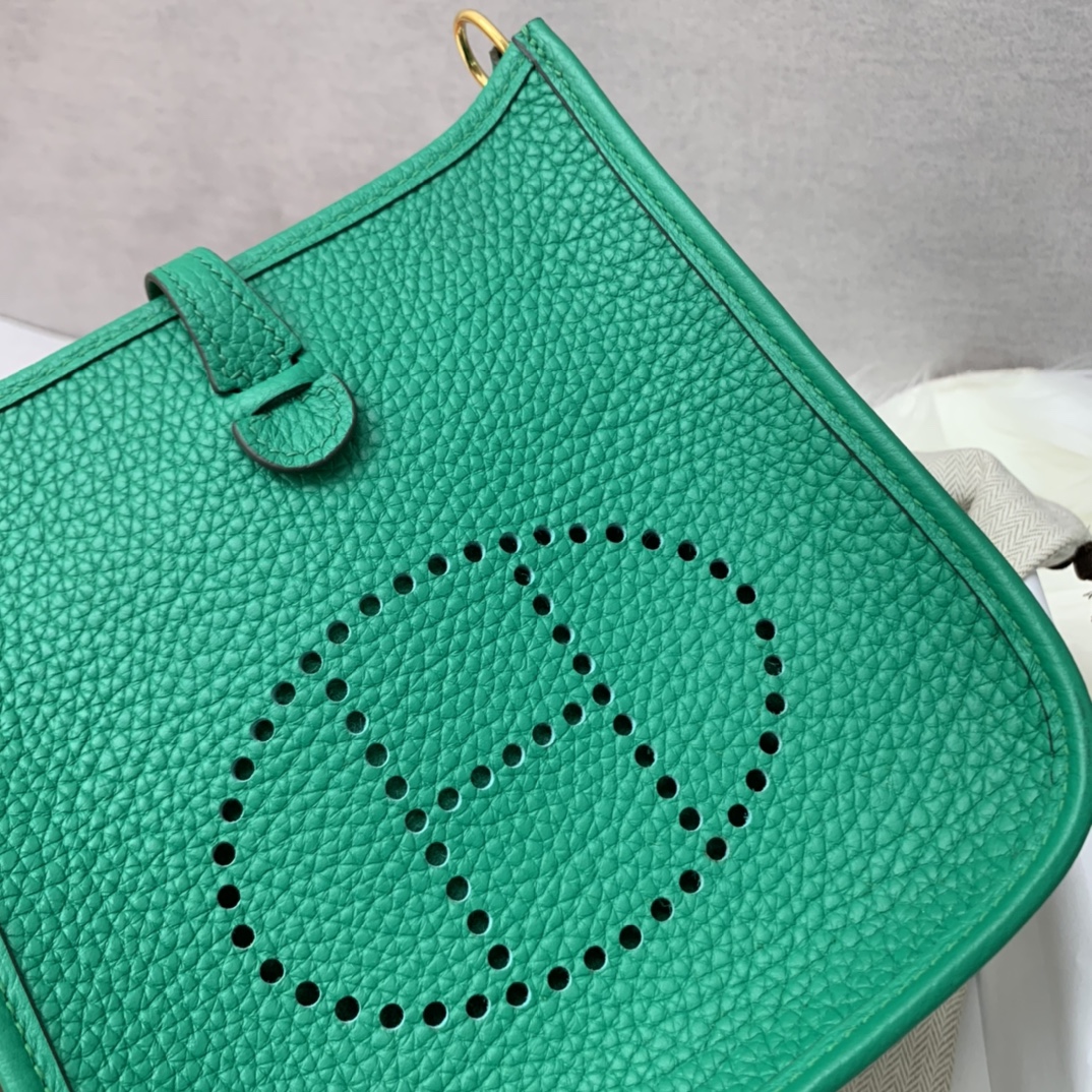 에르메스 미니 에블린16 베르자드 금장 끌레망스 가죽